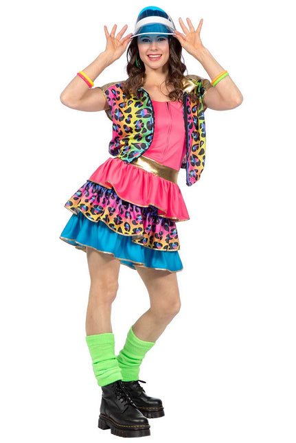 Wilbers & Wilbers Foute Party Set Luipaard Dames