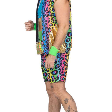 Wilbers & Wilbers Foute Party Set Luipaard Heren