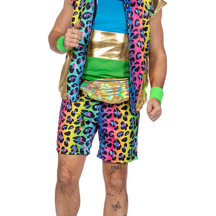 Wilbers & Wilbers Foute Party Set Luipaard Heren