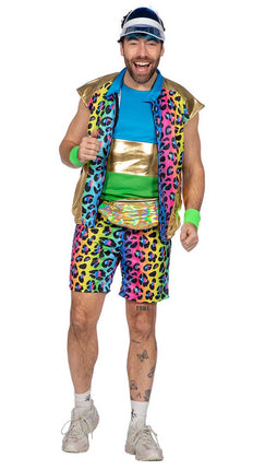 Wilbers & Wilbers Foute Party Set Luipaard Heren