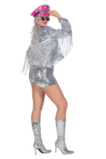 Wilbers & Wilbers Glamorous Franje Jasje Zilver