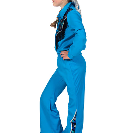 Wilbers & Wilbers Glamorous Western Blauw Girls