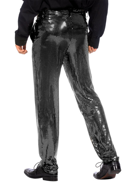 Wilbers & Wilbers Glitter Wave Broek Zilver Heren