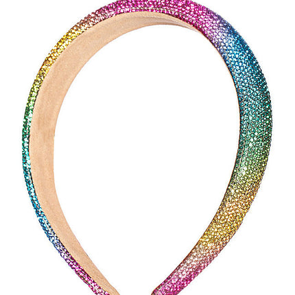 Wilbers & Wilbers Haarband Regenboog Strass