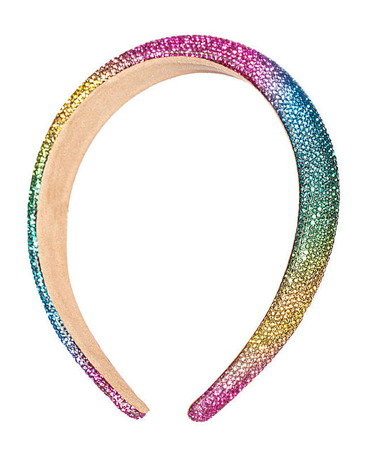 Wilbers & Wilbers Haarband Regenboog Strass
