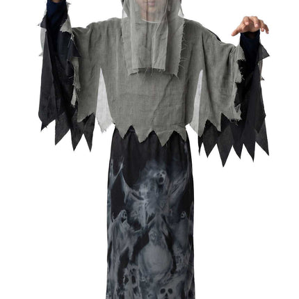 Wilbers & Wilbers Halloween Geest Outfit Met Capuchon