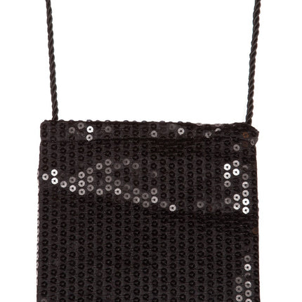 Wilbers & Wilbers Handtasje Pailletten zwart