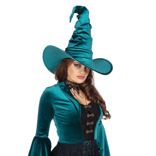 Wilbers & Wilbers Heksenhoed Velvet Groen