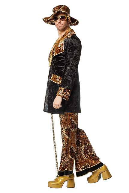 Wilbers & Wilbers Heren Kostuum Pimp King met hoed