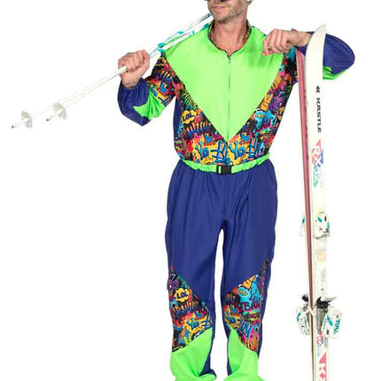 Wilbers & Wilbers Heren Retro Skipak 80's Print