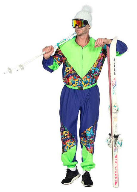 Wilbers & Wilbers Heren Retro Skipak 80's Print