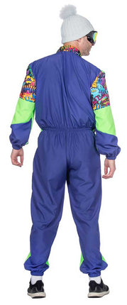 Wilbers & Wilbers Heren Retro Skipak 80's Print