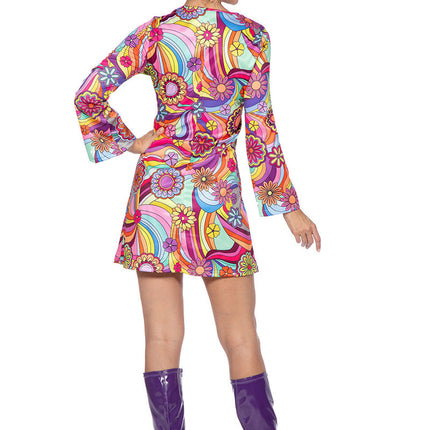 Wilbers & Wilbers Hippie Jurkje Roze Bloemen