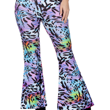 Wilbers & Wilbers Hippiebroek Panter Paars Dames