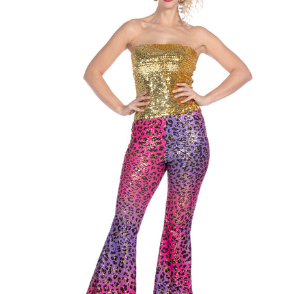 Wilbers & Wilbers Hippiebroek Panter Sparkle Dames