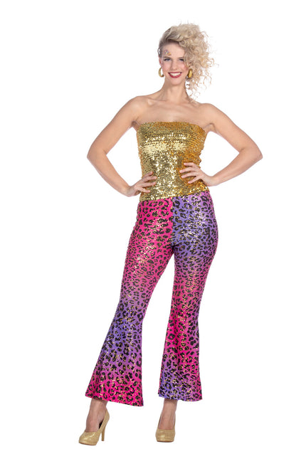 Wilbers & Wilbers Hippiebroek Panter Sparkle Dames