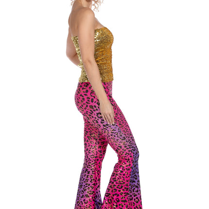 Wilbers & Wilbers Hippiebroek Panter Sparkle Dames
