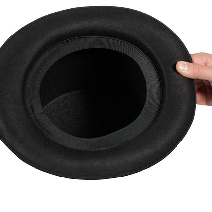 Wilbers & Wilbers Hoed Steampunk Met Veren