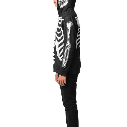 Wilbers & Wilbers Hoodie Met Rits Skelet