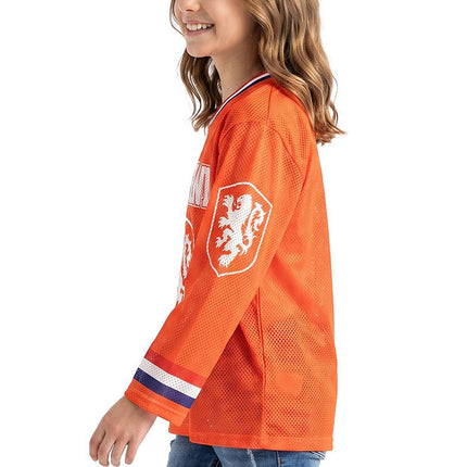 Wilbers & Wilbers IJshockey Shirt Oranje Kids