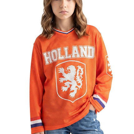 Wilbers & Wilbers IJshockey Shirt Oranje Kids