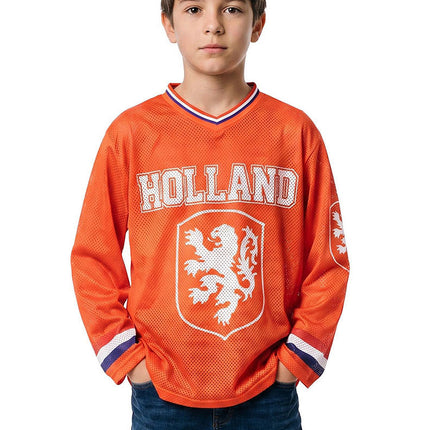Wilbers & Wilbers IJshockey Shirt Oranje Kids