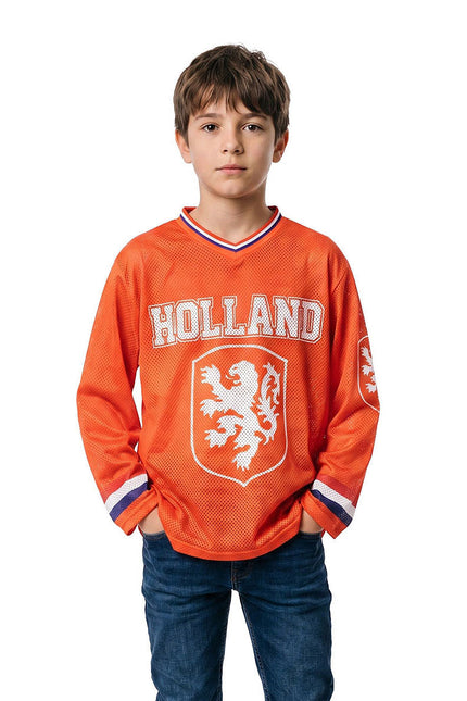 Wilbers & Wilbers IJshockey Shirt Oranje Kids
