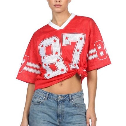 Wilbers & Wilbers IJshockey Shirt Oversized Rood Unisex