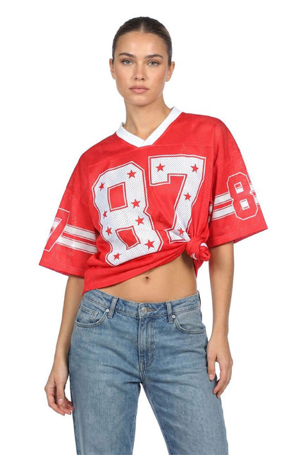 Wilbers & Wilbers IJshockey Shirt Oversized Rood Unisex