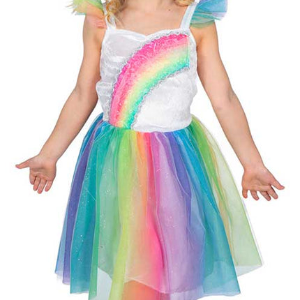 Wilbers & Wilbers Jurk Unicorn Regenboog
