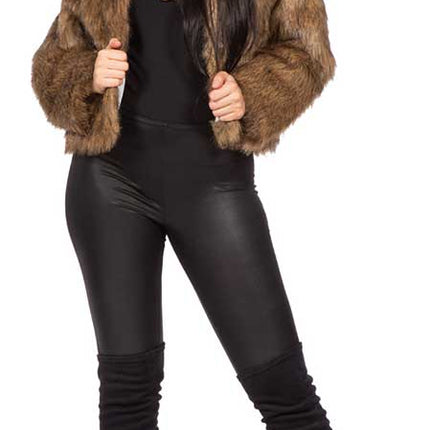 Wilbers & Wilbers Kort Bontjasje Deluxe Bruin