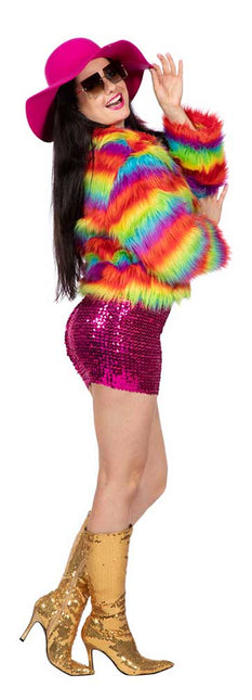 Wilbers & Wilbers Kort Bontjasje Deluxe Regenboog