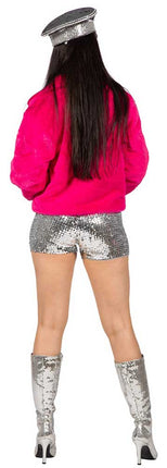 Wilbers & Wilbers Kort Bontjasje Neon Roze