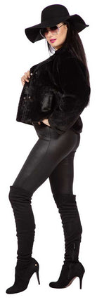 Wilbers & Wilbers Kort Bontjasje Zwart