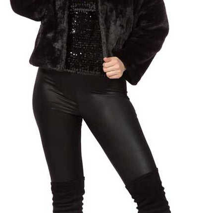 Wilbers & Wilbers Kort Bontjasje Zwart