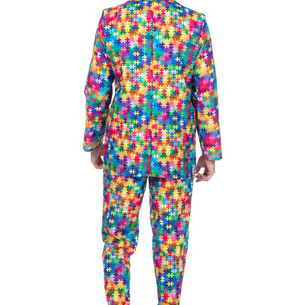 Wilbers & Wilbers Kostuum Puzzelstukjes Heren