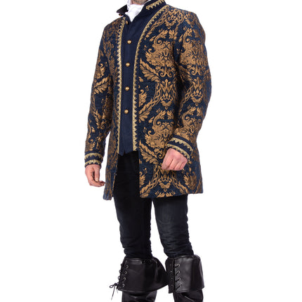 Wilbers & Wilbers Luxe Brocante Jas Blauw Deluxe Heren