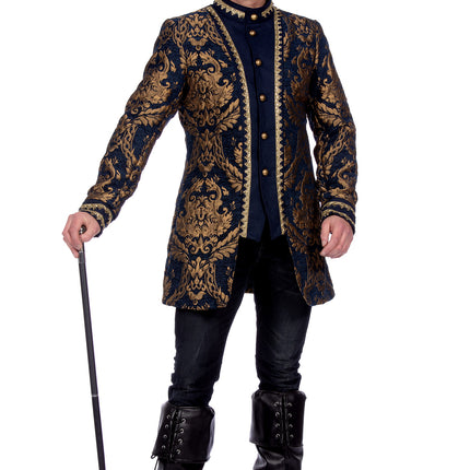 Wilbers & Wilbers Luxe Brocante Jas Blauw Deluxe Heren