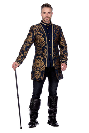 Wilbers & Wilbers Luxe Brocante Jas Blauw Deluxe Heren