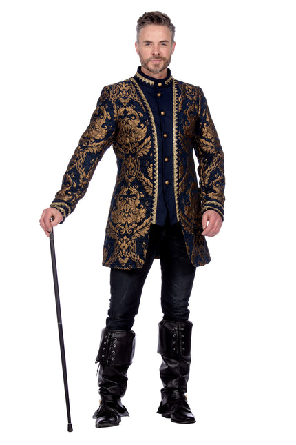 Wilbers & Wilbers Luxe Brocante Jas Blauw Deluxe Heren