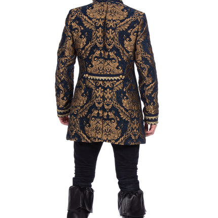 Wilbers & Wilbers Luxe Brocante Jas Blauw Deluxe Heren