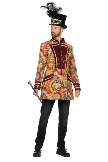 Wilbers & Wilbers Luxe Carnavalsjas Gobelin Pailletten Heren