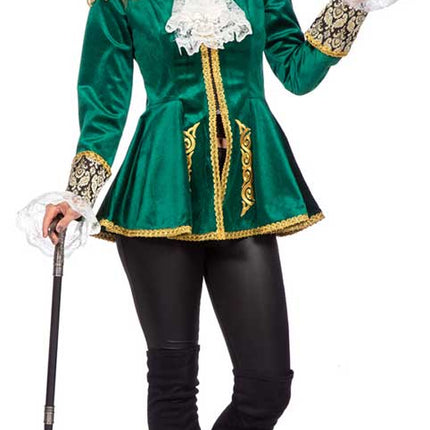 Wilbers & Wilbers Luxe Jas Markiezin Groen