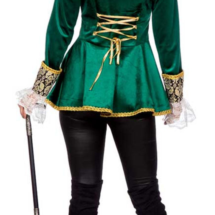 Wilbers & Wilbers Luxe Jas Markiezin Groen