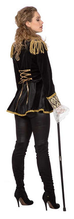 Wilbers & Wilbers Luxe Jas Markiezin Zwart