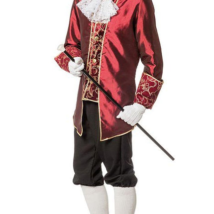 Wilbers & Wilbers Markies Taft Pak Bordeaux Rood Heren