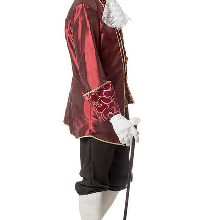 Wilbers & Wilbers Markies Taft Pak Bordeaux Rood Heren