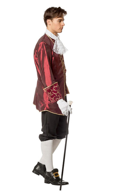 Wilbers & Wilbers Markies Taft Pak Bordeaux Rood Heren