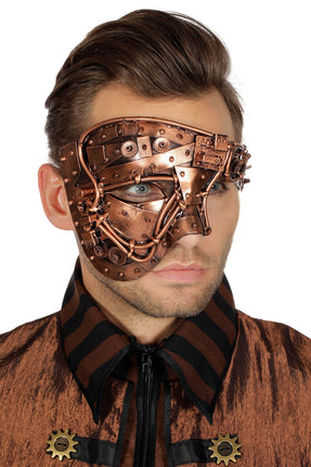 Wilbers & Wilbers Masker Steampunk half