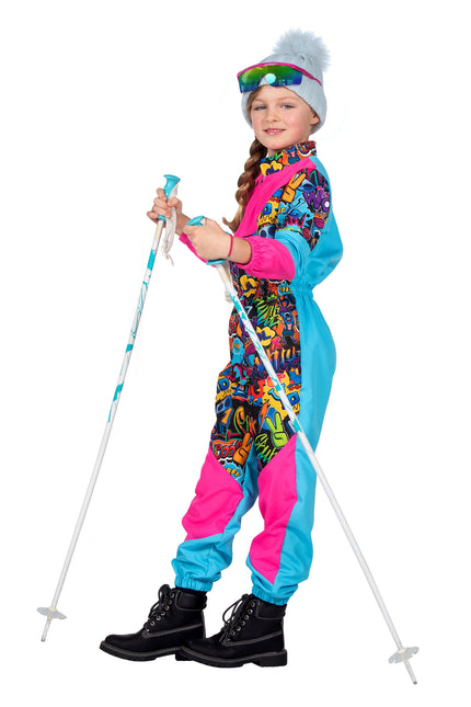 Wilbers & Wilbers Meisjes Retro Skipak 80's Print